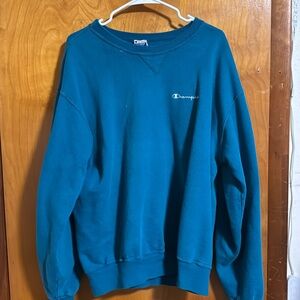 champion sweater XXL turquoise